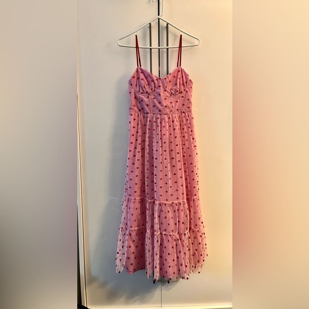 Betsey Johnson all-over Hearts Dress